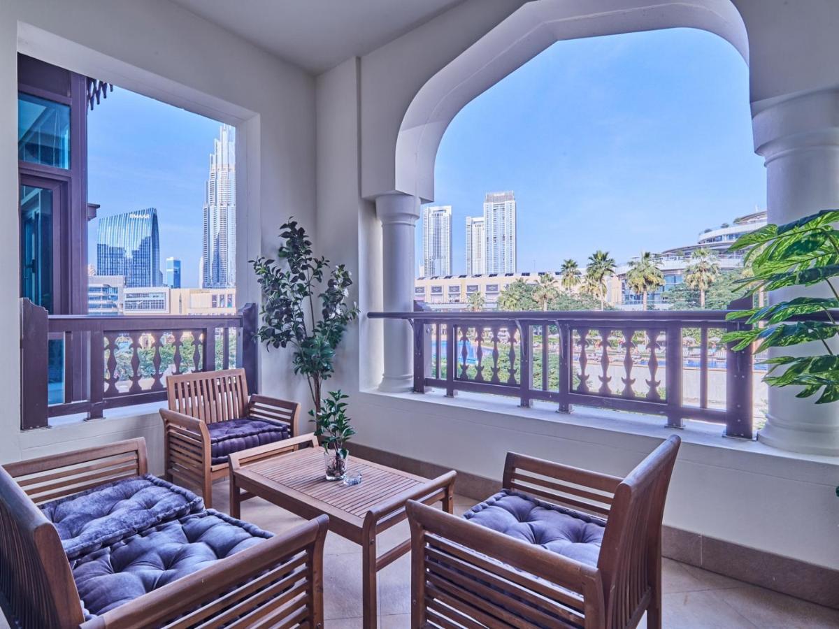 Burj Khalifa Partial View Peak Living Luxury 2Br Souk Al-Bahar Beside Dubai Mall-Golden Homes Bagian luar foto